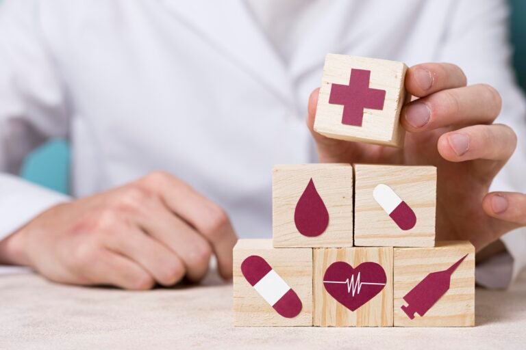 front-view-doctor-holding-medical-element front-view-doctor-holding-medical-element